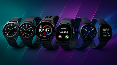 ساعت هوشمند صفحه دایره ای 